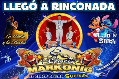 ¡Circo Markonig de los Super Boys en Rinconada! - Circo