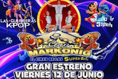 ¡Circo Markonig de los Super Boys en La Calera! - Circo