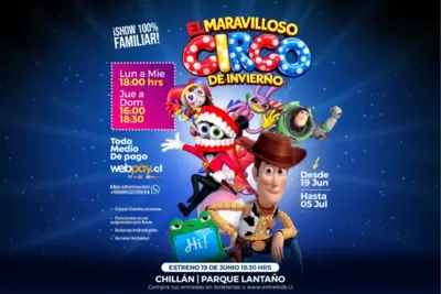 El Maravilloso Circo de Invierno - Parque Lantaño, Chillán - Circo