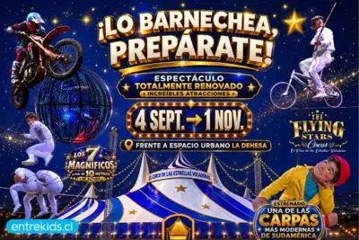 El Circo de las Estrellas Voladoras en Lo Barnechea - Circo
